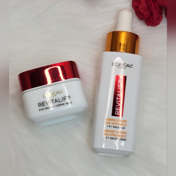 L'oreal Revitalift Eye Cream and Revitalift Face Serum Bundle - Picture 8 of 8